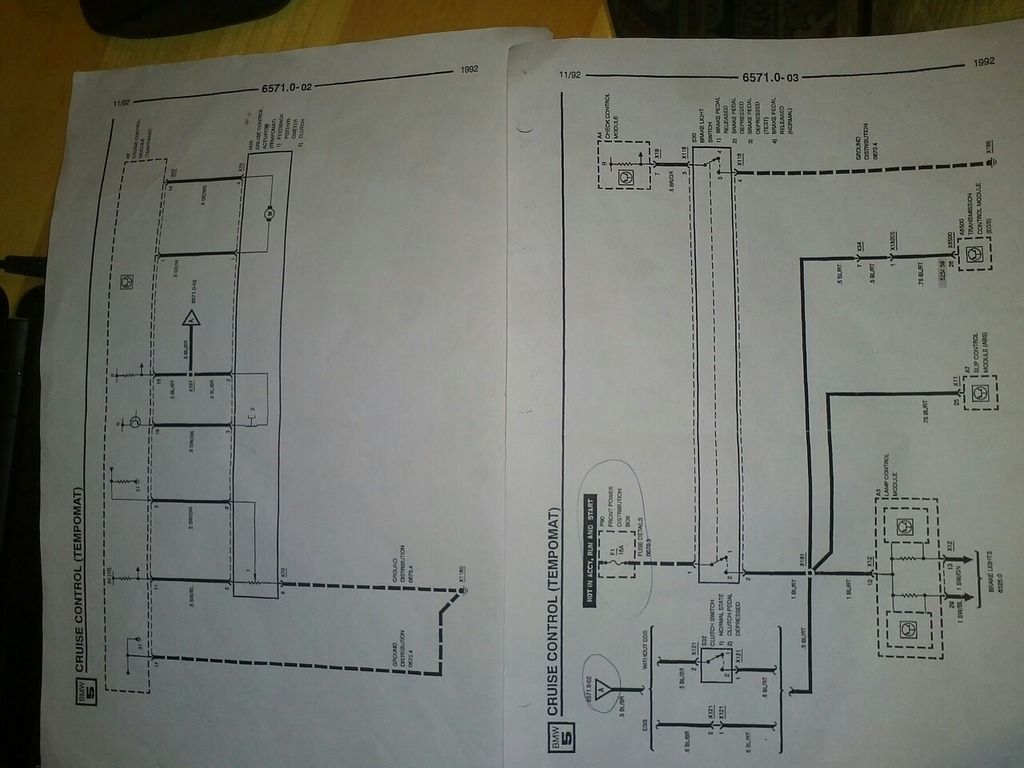 Install Cruise Control for E32,E34,E36 without the proper factory harness